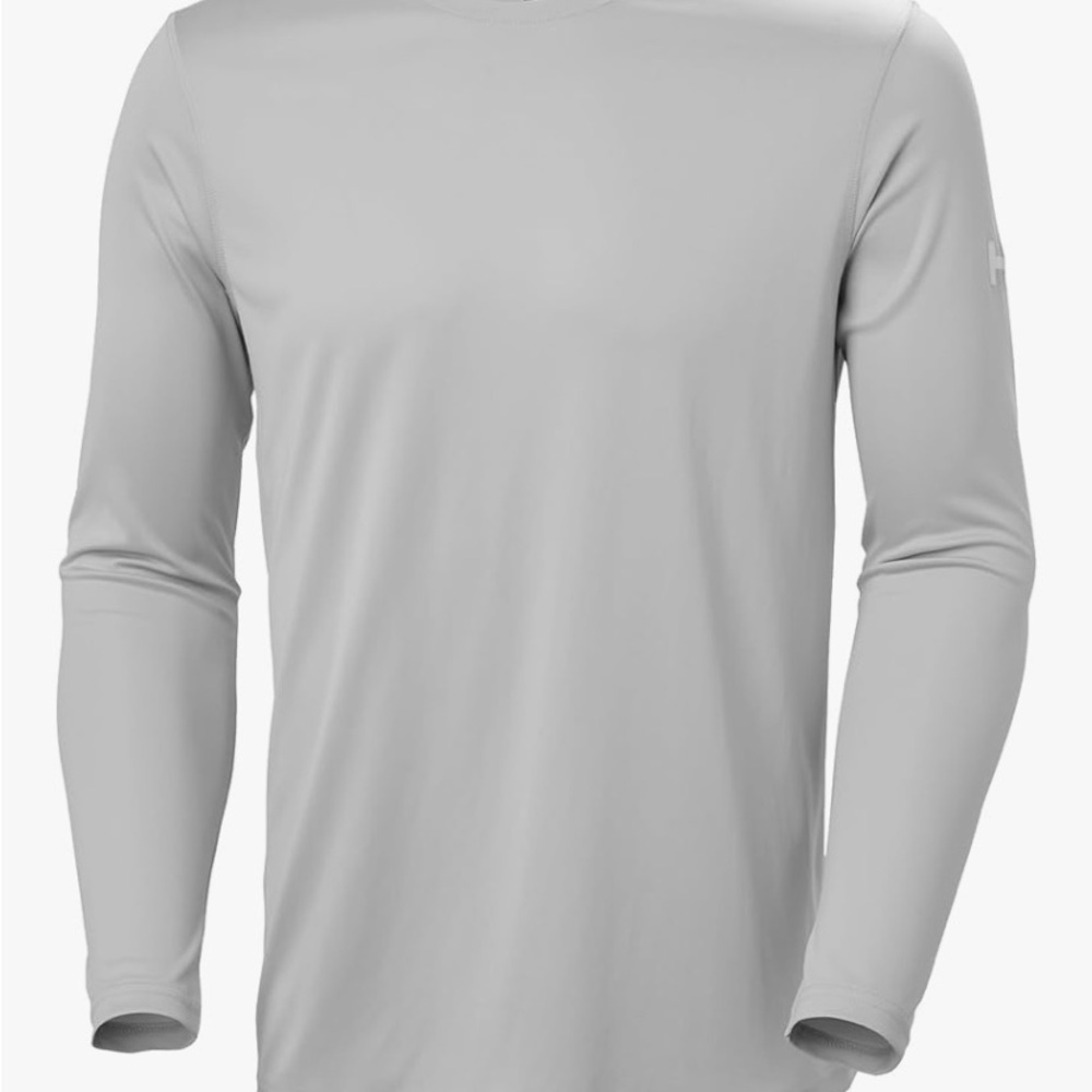 Helly Hansen Light Gray Tech Crew Shirt
